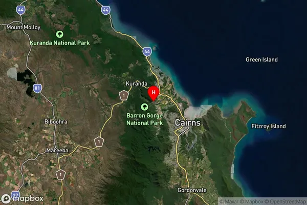 Lake Placid,Queensland Satellite Map