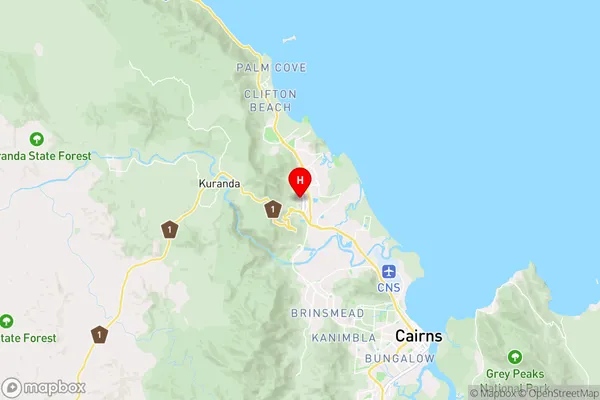 Smithfield,Queensland Area Map