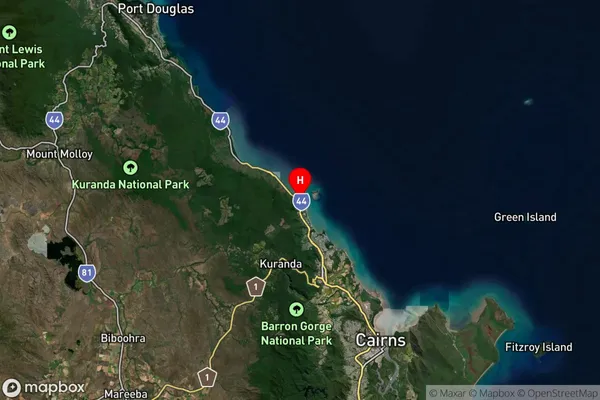 Buchan Point,Queensland Satellite Map