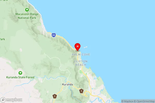 Buchan Point,Queensland Area Map