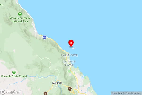 Ellis Beach,Queensland Area Map