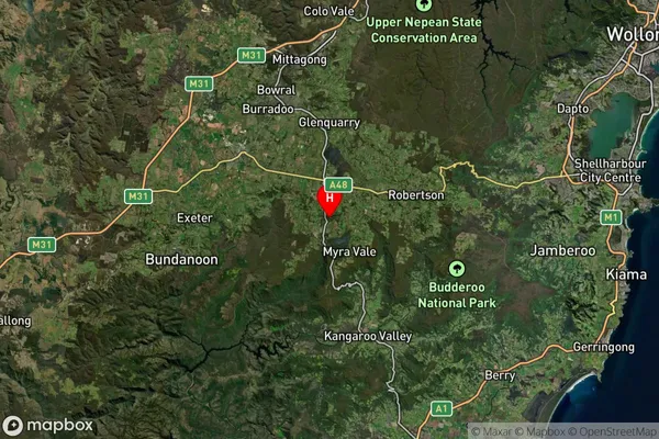 Avoca,New South Wales Satellite Map