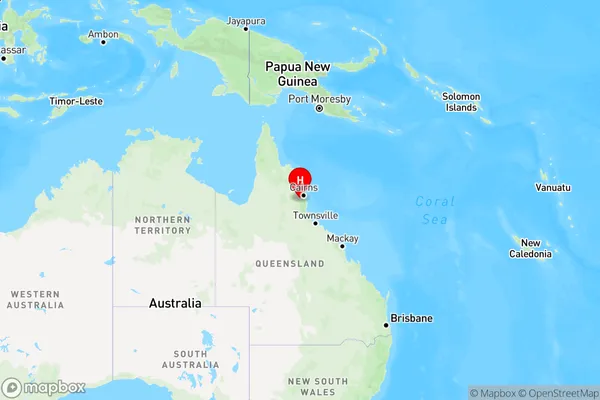 Carrington,Queensland Region Map