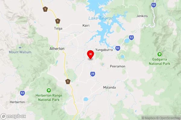 East Barron,Queensland Area Map