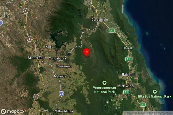 Gadgarra,Queensland Satellite Map