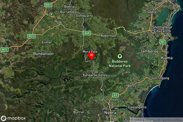 Barrengarry,New South Wales Satellite Map