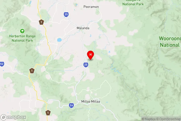 Tarzali,Queensland Area Map