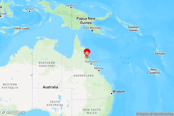 Beatrice,Queensland Region Map