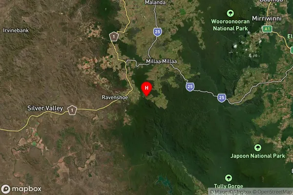 Maalan,Queensland Satellite Map