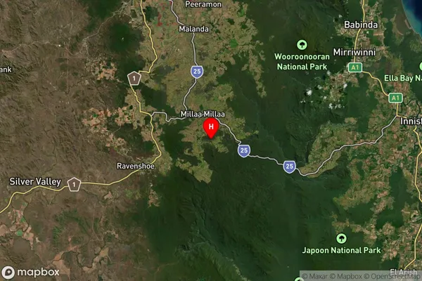 Middlebrook,Queensland Satellite Map