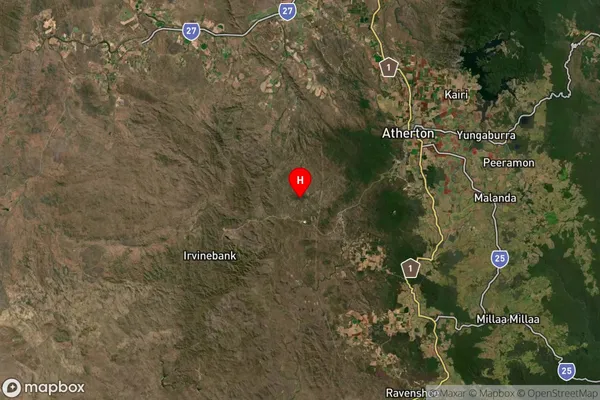 Watsonville,Queensland Satellite Map