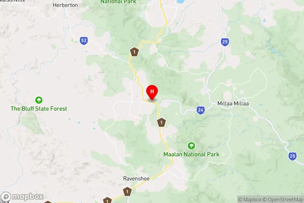 Evelyn,Queensland Area Map