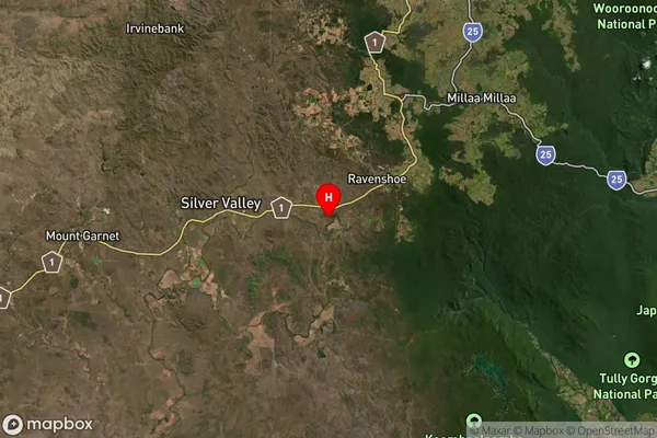 Millstream,Queensland Satellite Map