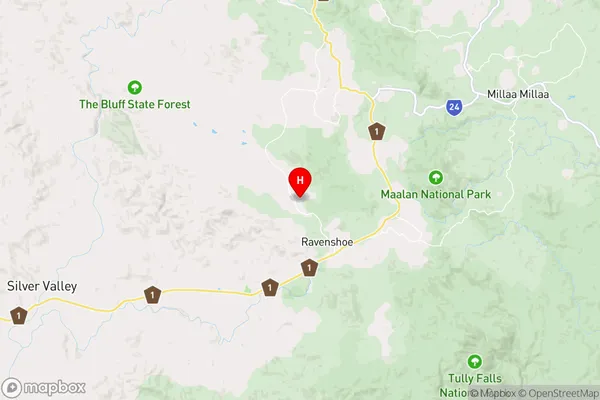 Tumoulin,Queensland Area Map