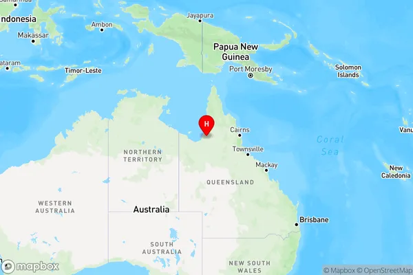 Howitt,Queensland Region Map