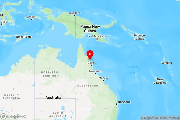 Cooktown,Queensland Region Map