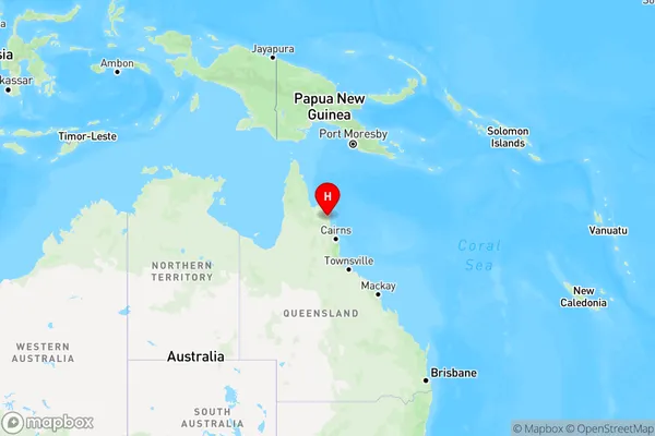 Hope Vale,Queensland Region Map