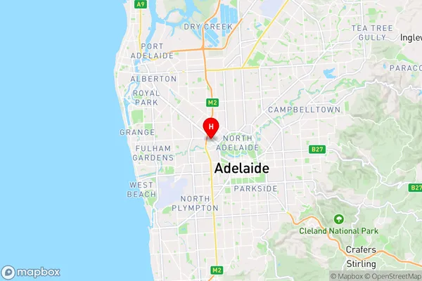 Hindmarsh,South Australia Area Map