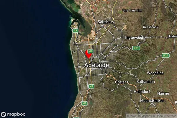 West Hindmarsh,South Australia Satellite Map