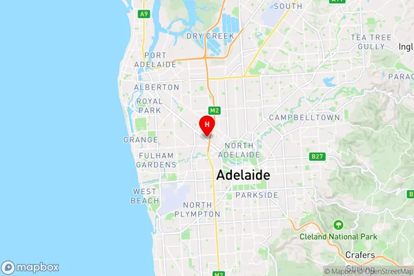 Croydon,South Australia Area Map