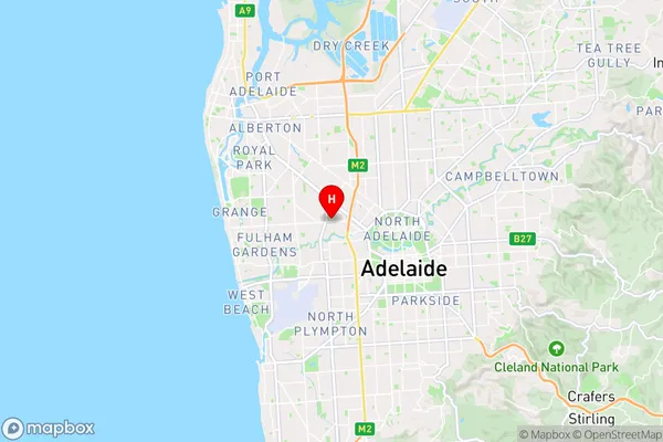 Allenby Gardens,South Australia Area Map