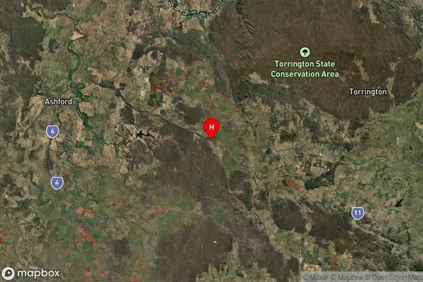 Yellow Dam,New South Wales Satellite Map