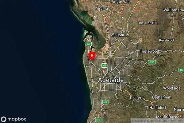 Alberton,South Australia Satellite Map