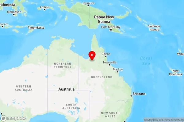 Coralie,Queensland Region Map