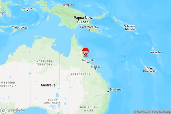 Cowley,Queensland Region Map