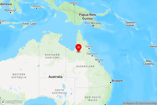 Croydon,Queensland Region Map