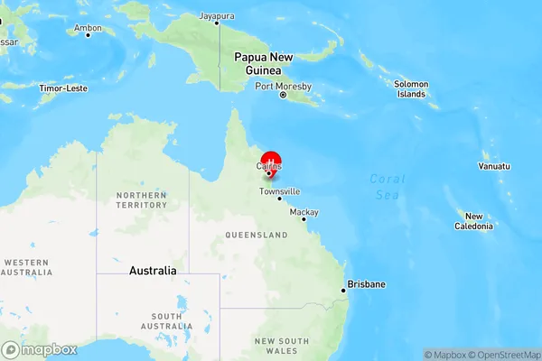 Currajah,Queensland Region Map