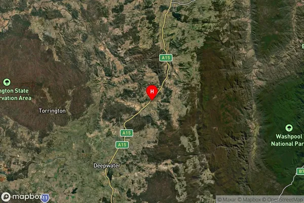 Bolivia,New South Wales Satellite Map