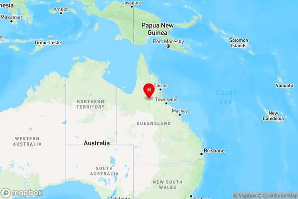 Forsayth,Queensland Region Map