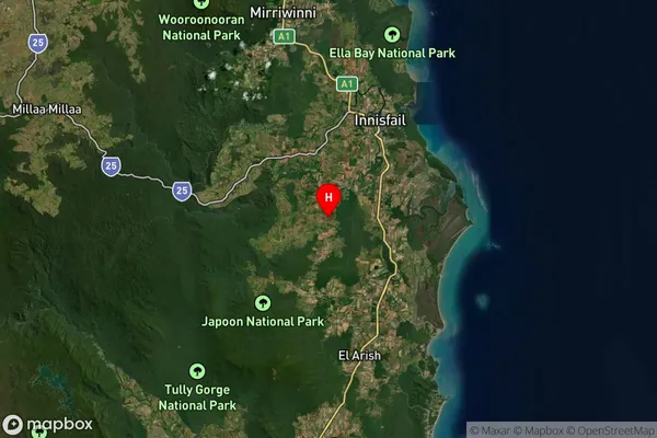 Germantown,Queensland Satellite Map