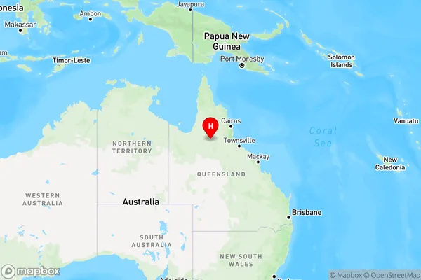 Gununa,Queensland Region Map