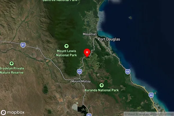 Julatten,Queensland Satellite Map