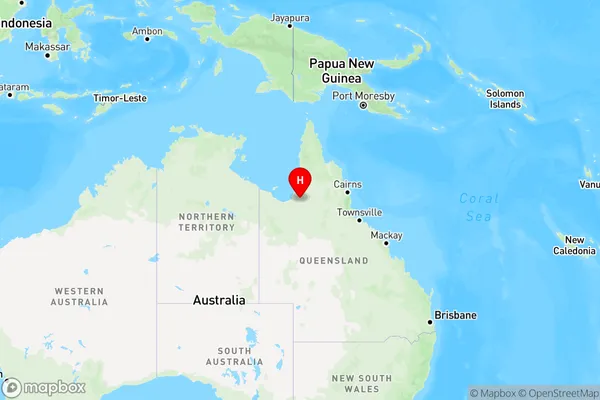 Karron,Queensland Region Map