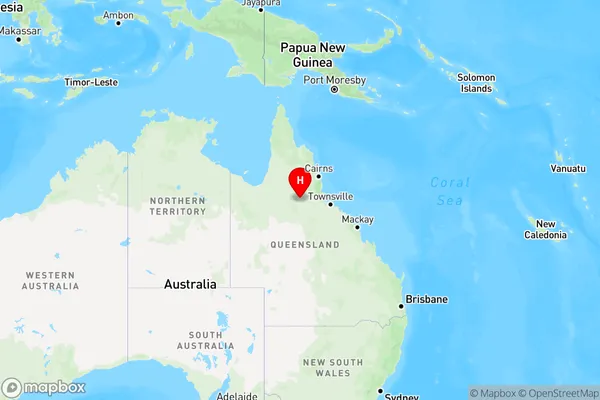 Kidston,Queensland Region Map