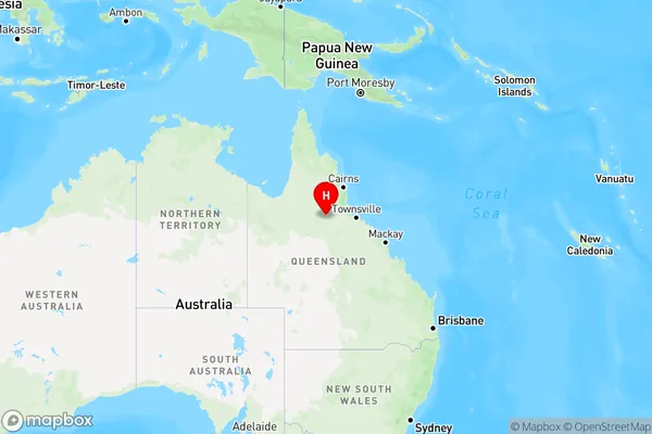 Lyndhurst,Queensland Region Map