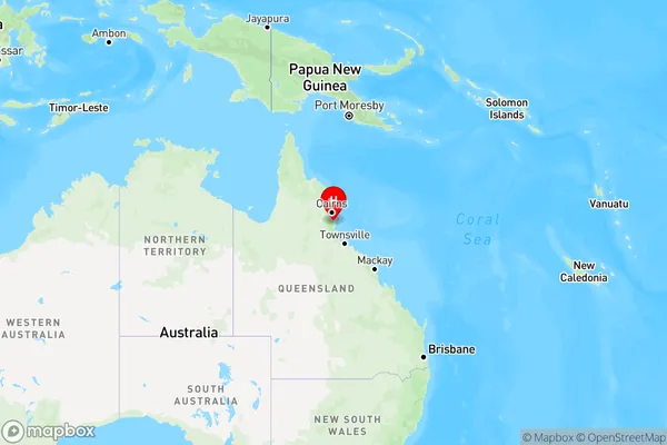 Mena Creek,Queensland Region Map