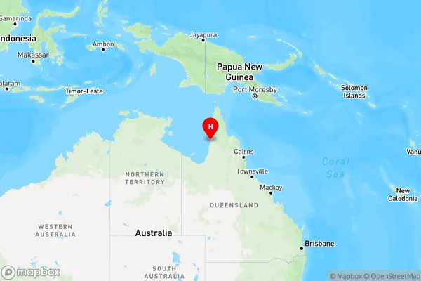 Pormpuraaw,Queensland Region Map