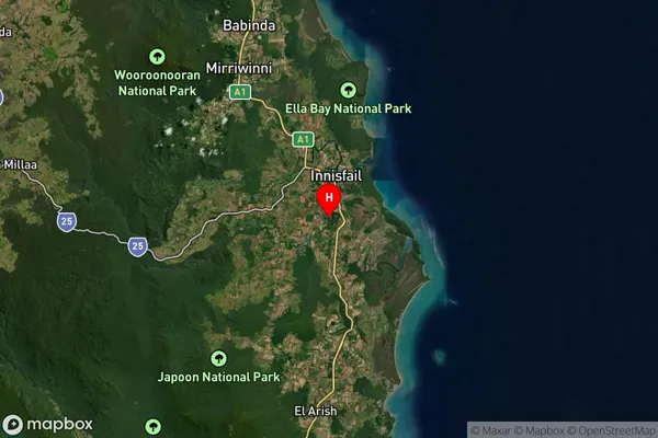 Stockton,Queensland Satellite Map