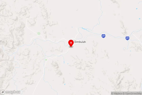 Dimbulah,Queensland Area Map