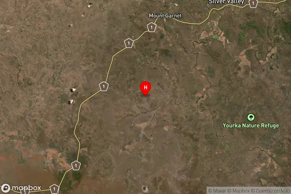 Gunnawarra,Queensland Satellite Map