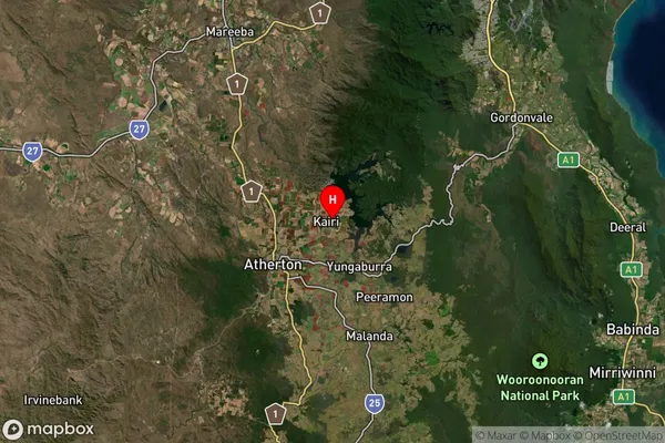 Kairi,Queensland Satellite Map