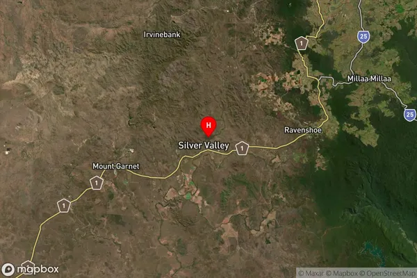 Silver Valley,Queensland Satellite Map