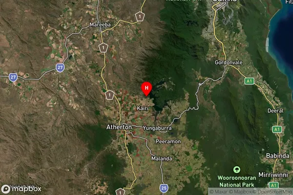 Tinaroo,Queensland Satellite Map