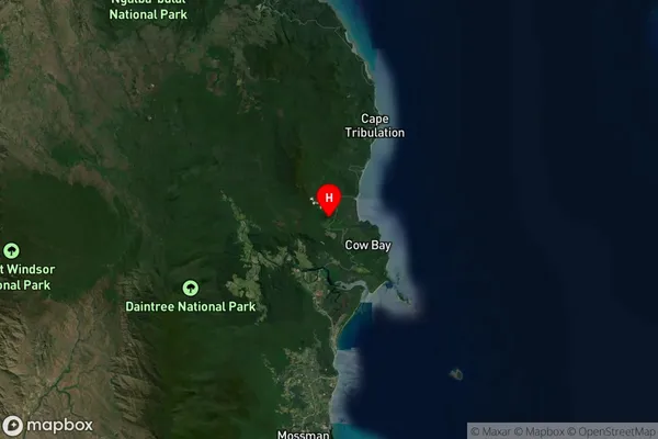 Diwan,Queensland Satellite Map