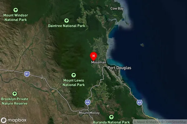 Finlay Vale,Queensland Satellite Map