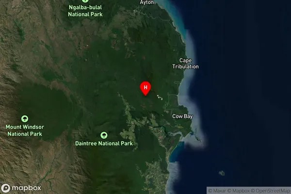 Noah,Queensland Satellite Map